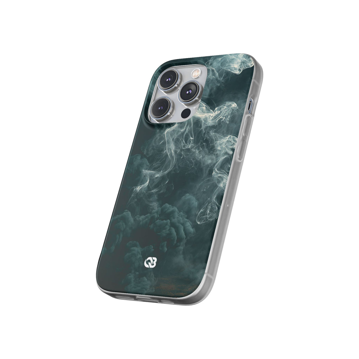 Luminescent Vapor Drift · Lite Phone Case for iPhone ·  Teal