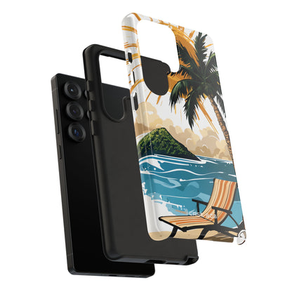 Sunny Palm Breeze Samsung S25 Ultra Case - Tough