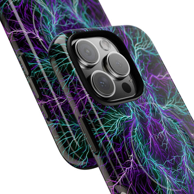 Electric Plasma Arbor · Tough 2.0 Magnetic Phone Case for iPhone · Purple