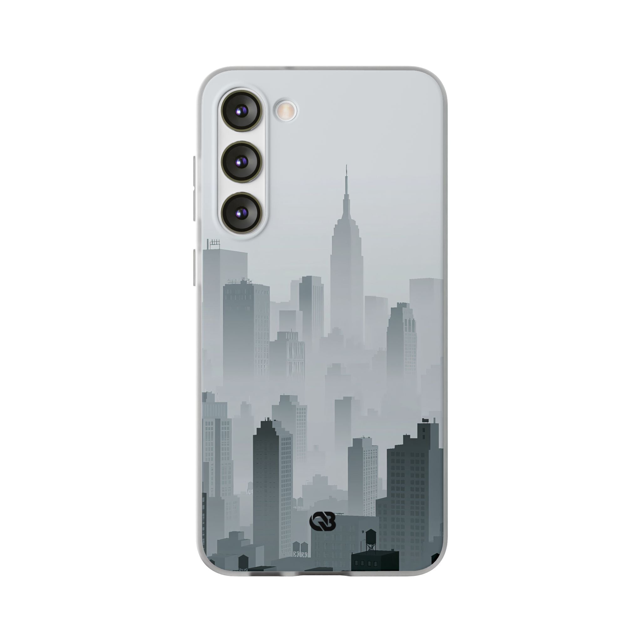 Grey Lite Phone Case for Samsung - Steel Mist Skyline