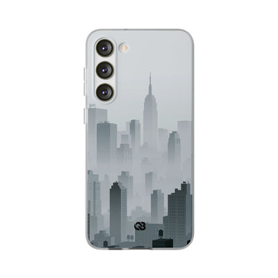 Grey Lite Phone Case for Samsung - Steel Mist Skyline