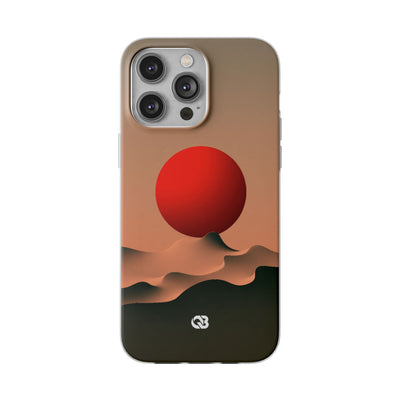 Crimson Sol Ridge · Lite Phone Case for iPhone ·  Red