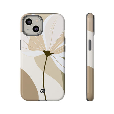 Soft Petal Bloom · Tough Phone Case for iPhone · Beige