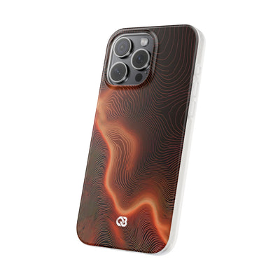 Caldera Ridge · Lite Phone Case for iPhone ·  Orange