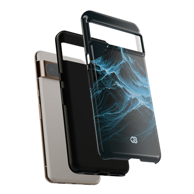 Nordic Frost Peak · Tough Phone Case for Pixel ·  Blue