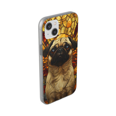 Amber Pug Divinity · Soft Case for iPhone
