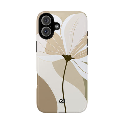 Soft Petal Bloom · Tough Phone Case for iPhone · Beige