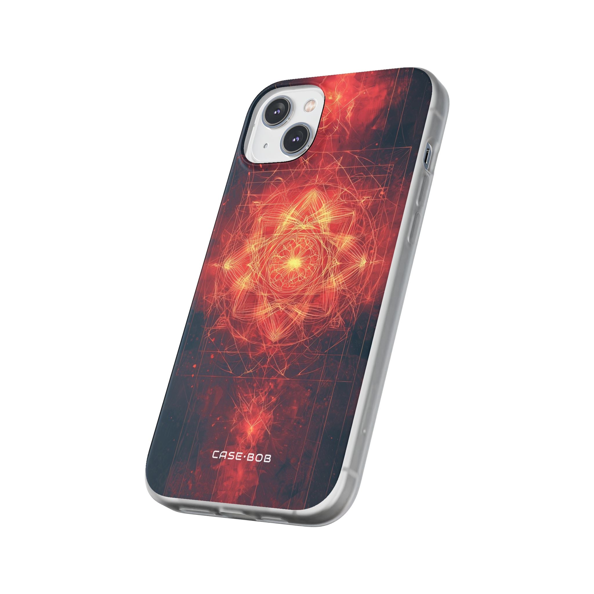 Radiant Mandala iPhone 14 Plus Case - Soft