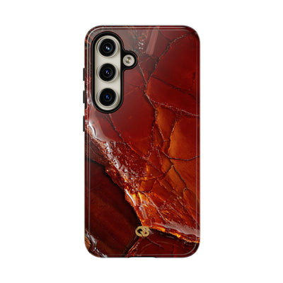 Amber Embrace · Tough Phone Case for Samsung · Brown