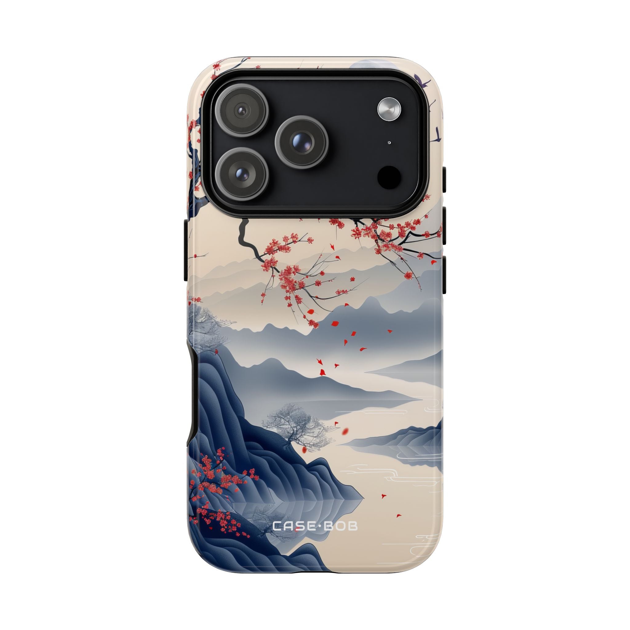 Blossom Moonbranch iPhone 17 Pro Case - Tough - CASE•BOB