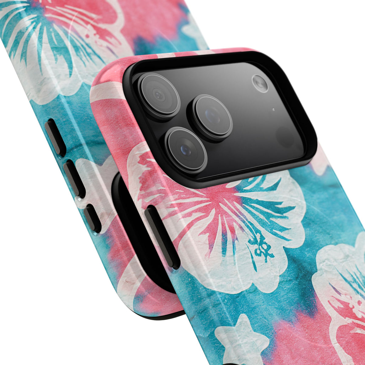Tropical Hibiscus Bloom · Tough 2.0 Magnetic Phone Case for iPhone · Teal