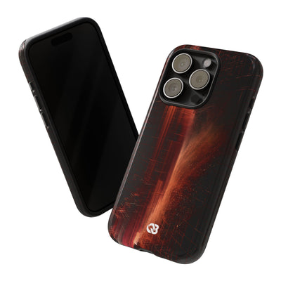 Luminous Monolith · Tough Phone Case for iPhone · Black