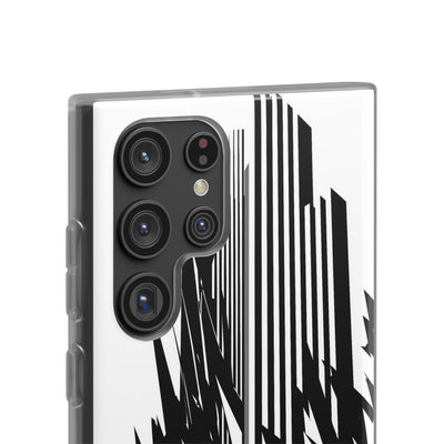 White Lite Phone Case for Samsung - Shattered Vector Spire
