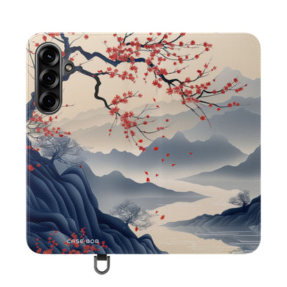 Crimson Branch Moonlight - Samsung S25+ Case - Wallet