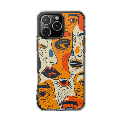 Tangled Faces Sunset iPhone 16 Pro Max Case - Impact