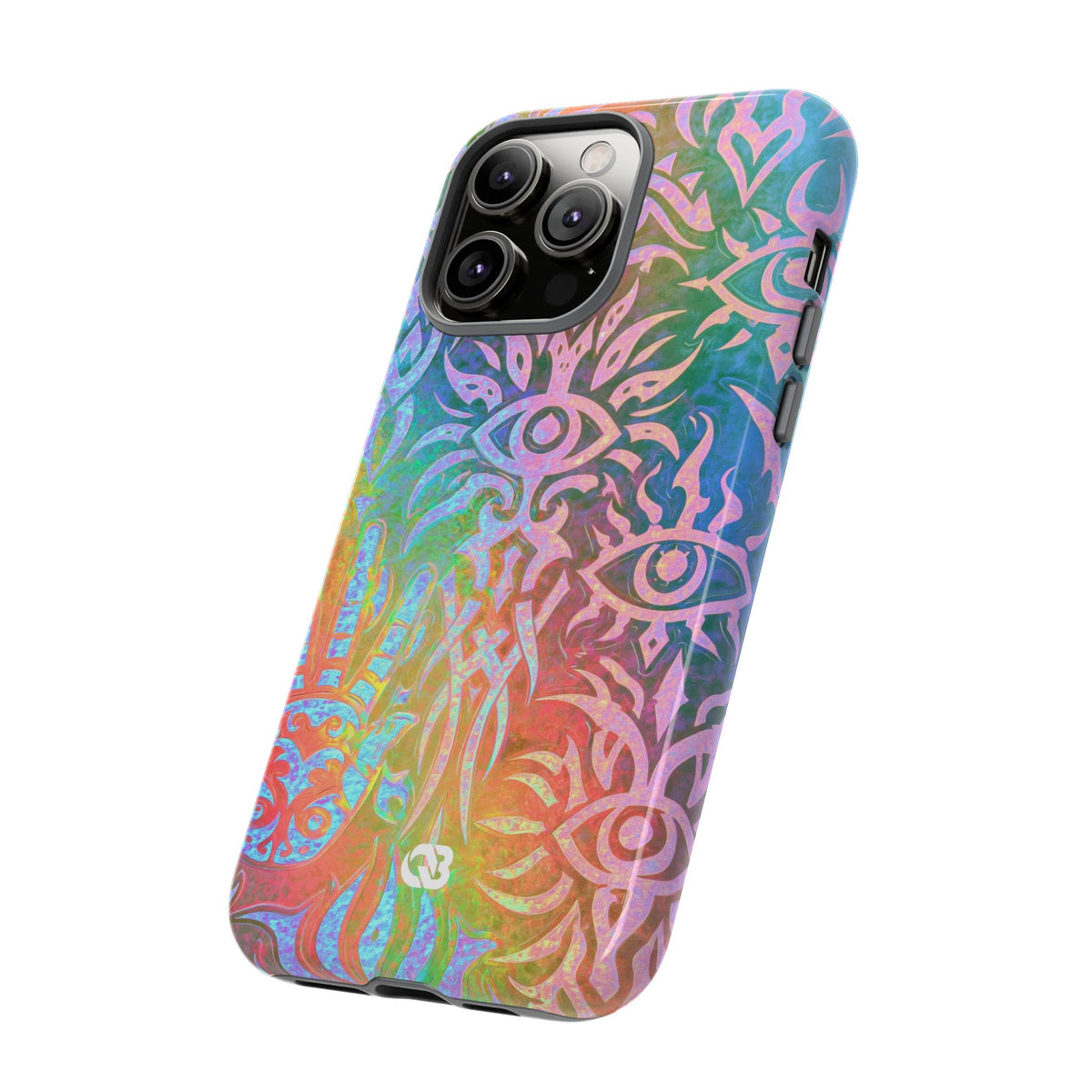 Chromatic Mystic Sigil · Tough Phone Case for iPhone · Blue
