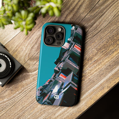 System Error Spire · Tough Phone Case for iPhone · Teal