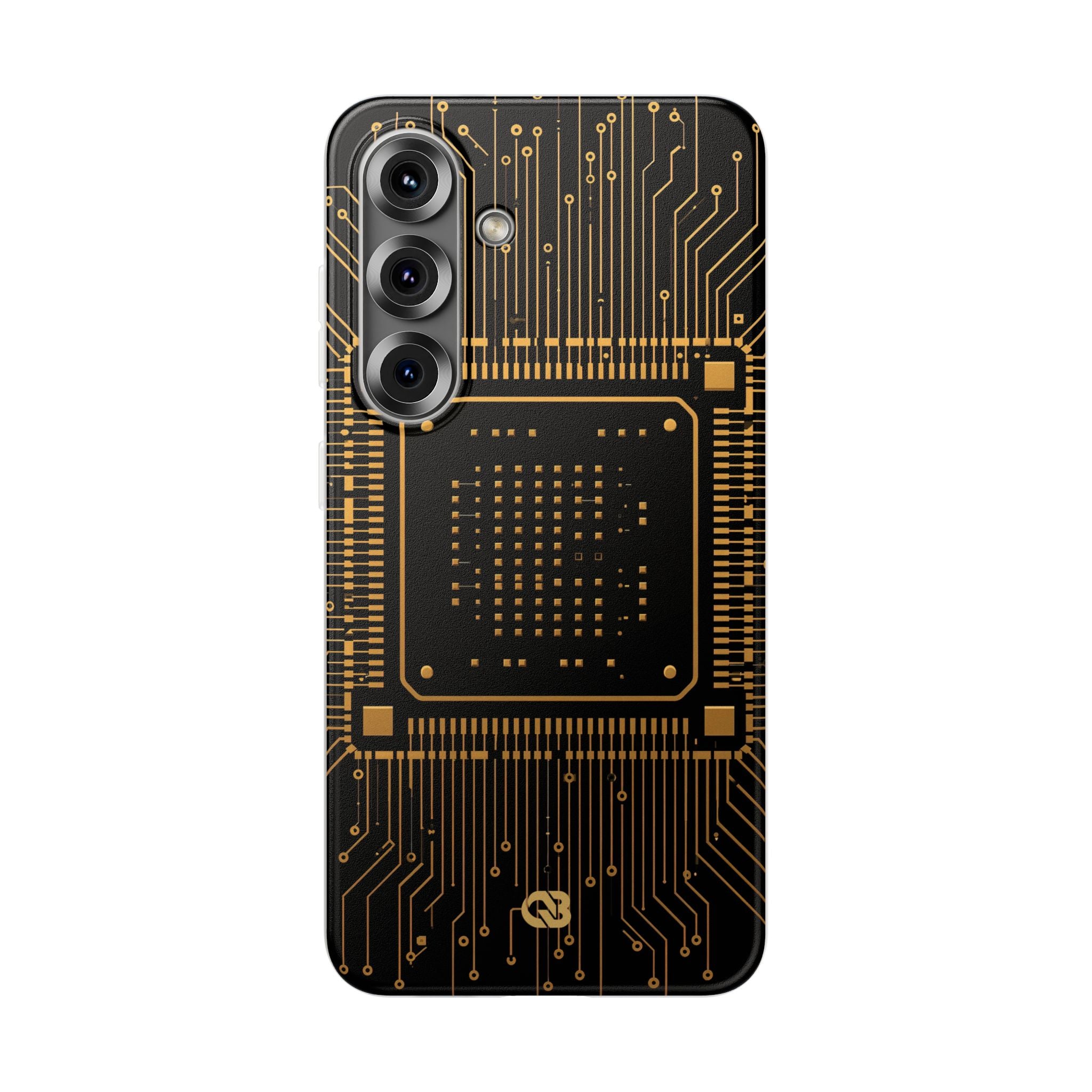 Gold Lite Phone Case for Samsung - Cyber Gold Processor