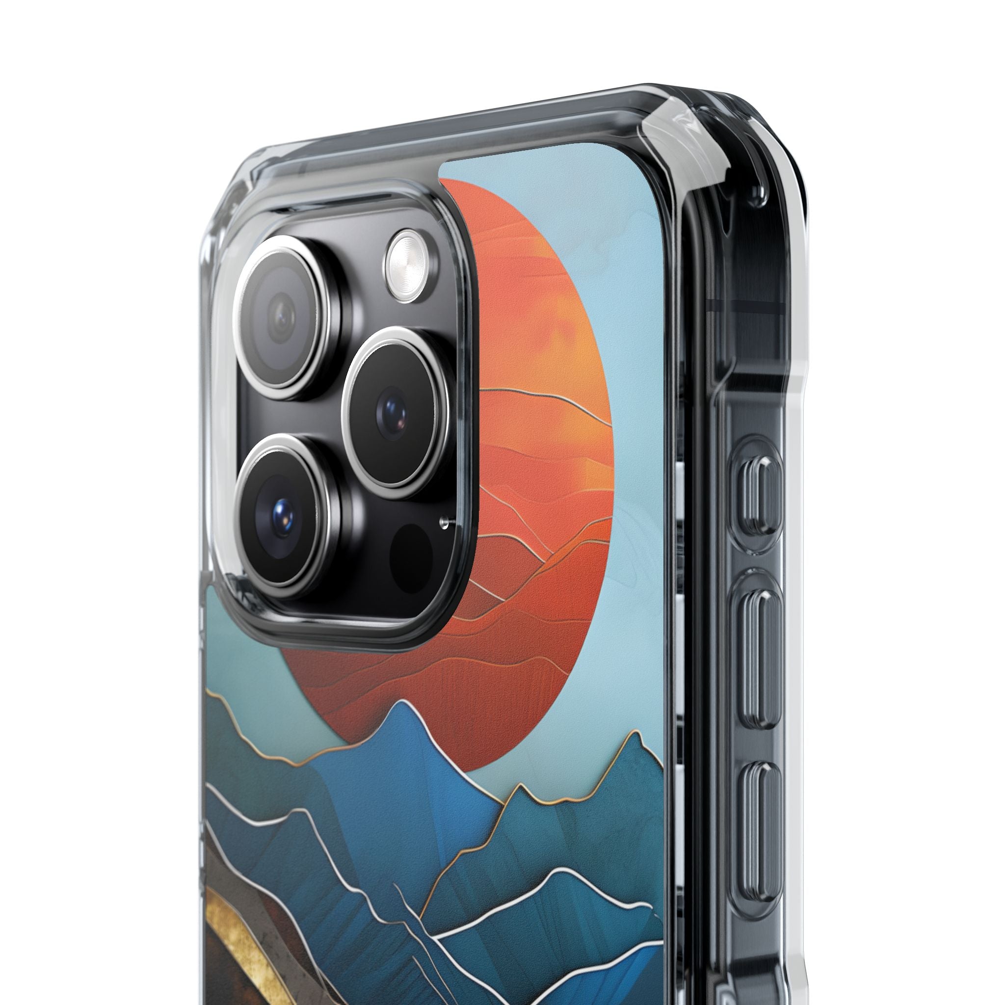Molten Sun Peaks · Impact Hoesje voor iPhone · Magsafe