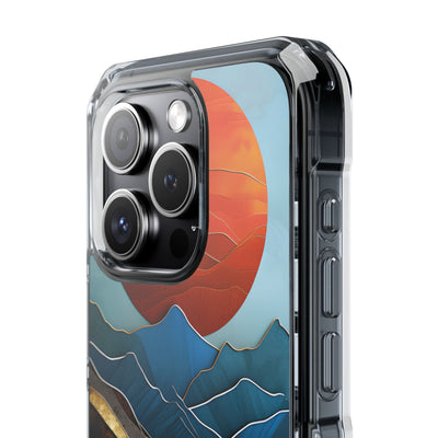 Molten Sun Peaks · Impact Hoesje voor iPhone · Magsafe