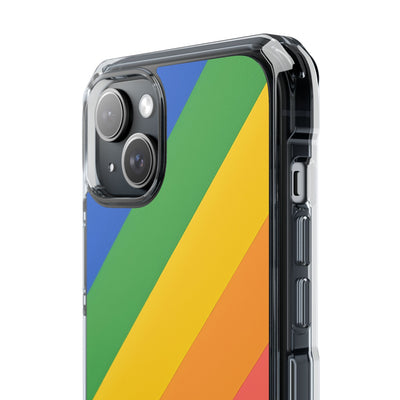 Vibrant Spectrum Slope · Impact Phone Case para iPhone · Magsafe