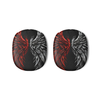 Crimson Silver Wings - AirPod Max Case