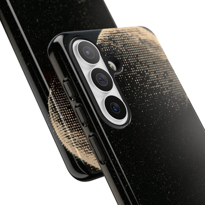 Lunar Metropolis Nocturne · Tough Phone Case for Samsung · Black