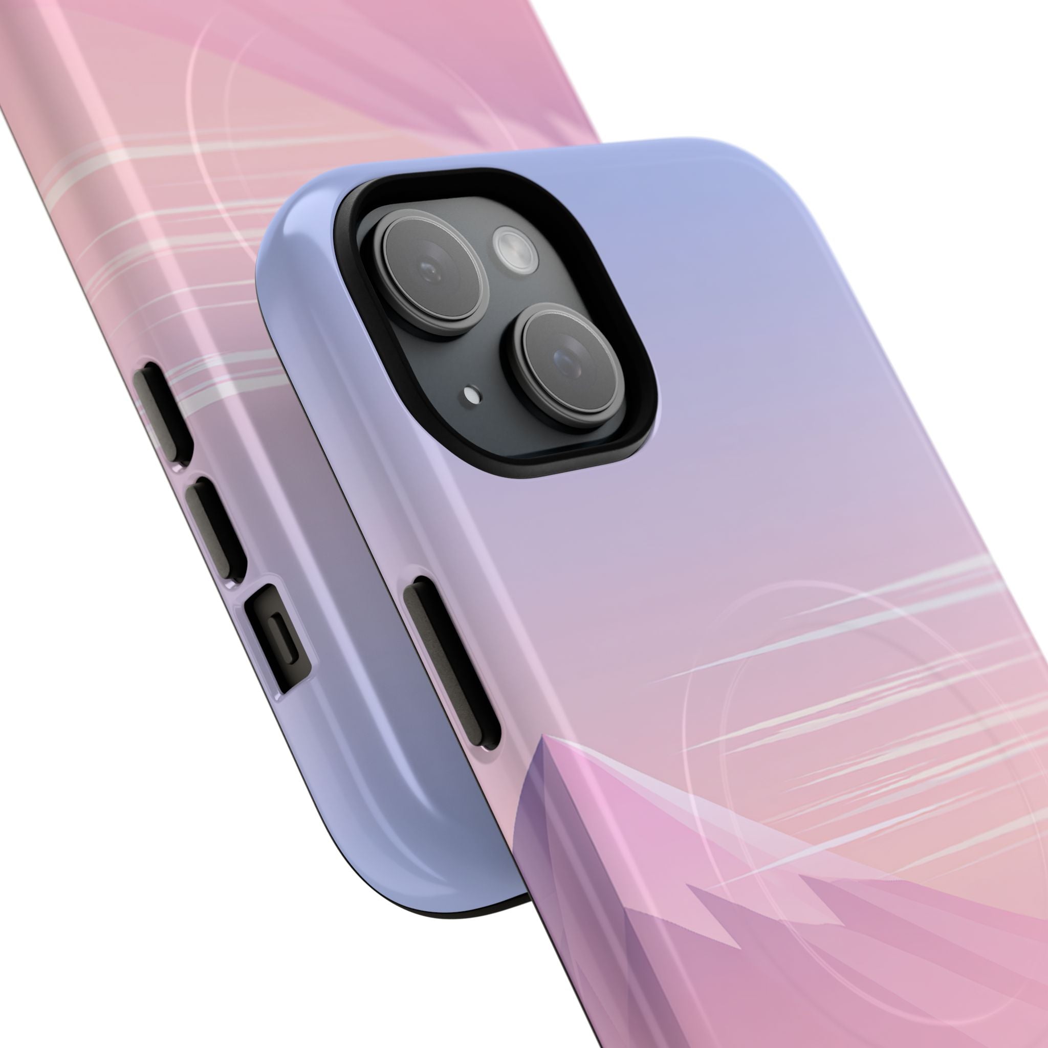 Purple Tough 2.0 Magsafe Phone Case for iPhone - Lavender Alpine Dawn