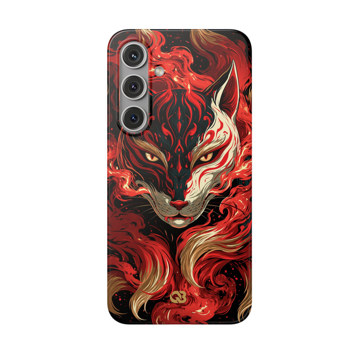 Crimson Kitsune Spirit · Lite Phone Case for Samsung · Red