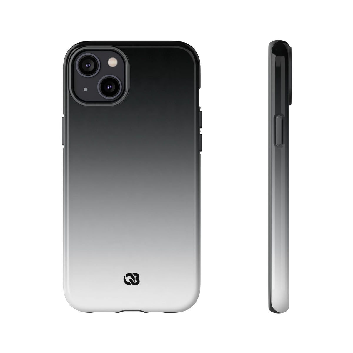 Noir Ombre Fade · Tough Phone Case for iPhone · Black