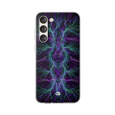 Electric Plasma Arbor · Lite Phone Case for Samsung · Purple