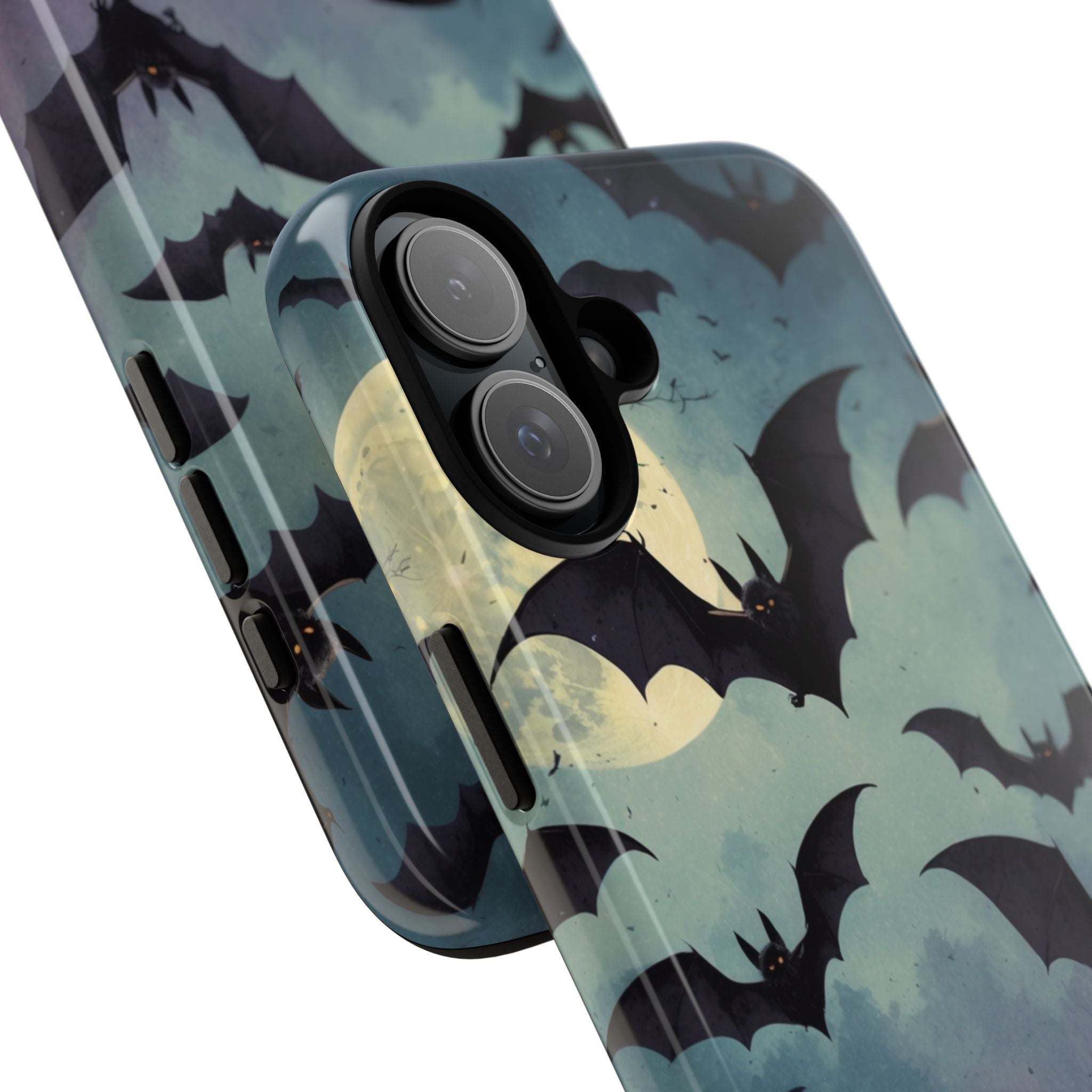 Glowing Eyes Bats iPhone 16 Plus Case - Tough