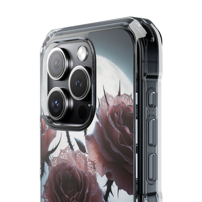 Lunar Lace Petals · Impact Coque de téléphone pour iPhone · Magsafe