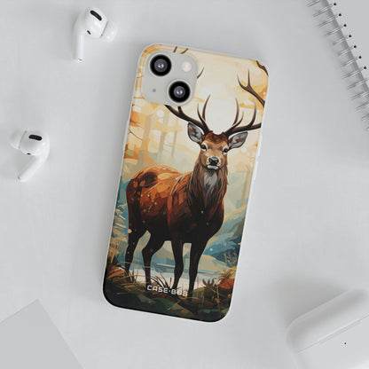 Glowing Stag iPhone 13 - Soft - CASE•BOB