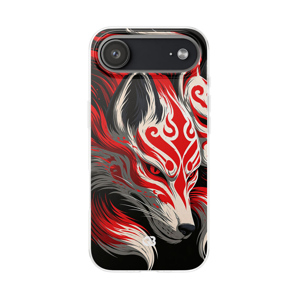 Crimson Kitsune Spirit · Lite Phone Case for iPhone ·  Red