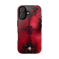 Crimson Gothic Filigran · Tough Case