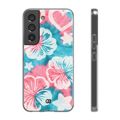 Tropical Hibiscus Bloom · Lite Phone Case for Samsung · Teal