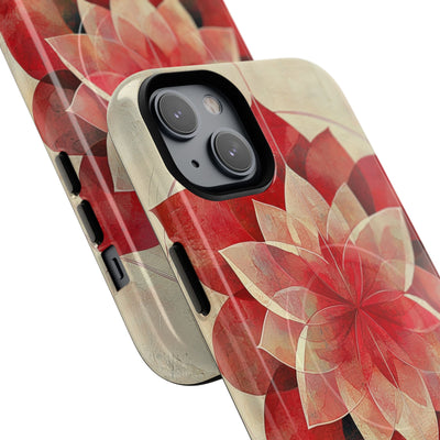 Crimson Petal Peak · Tough+ Phone Case for iPhone · Magsafe