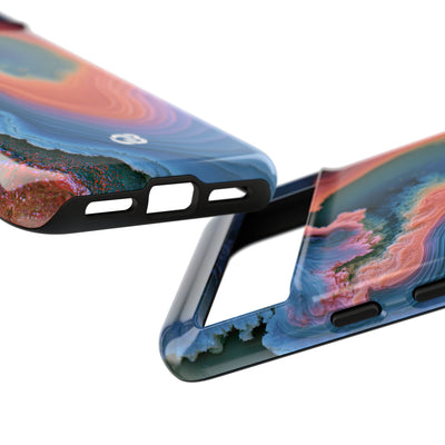 Luminous Resonance · Tough Phone Case for Pixel ·  Blue