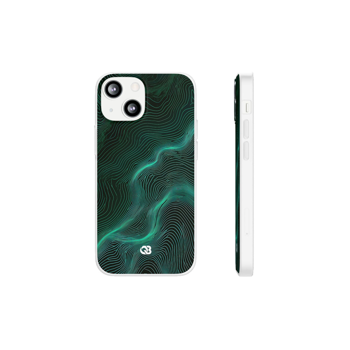 Emerald Topo Ridge · Lite Phone Case for iPhone ·  Green