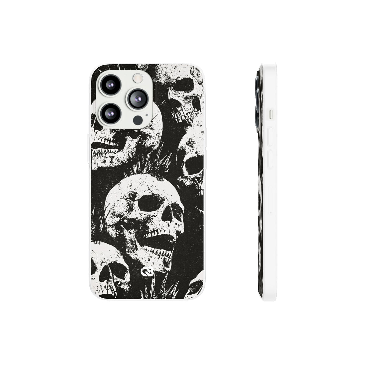 Punk Skull Riot · Lite Phone Case for iPhone ·  Black