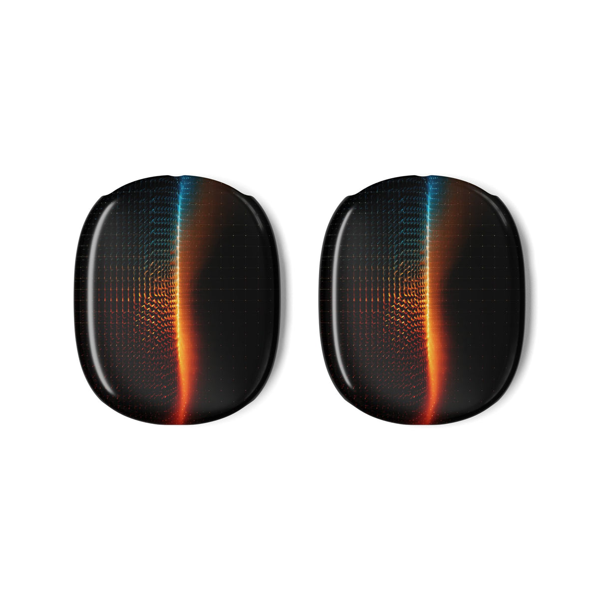 Luminous Refraction Grid · Hard Case for AirPods Max · Black