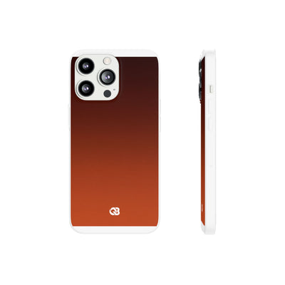 Burnt Amber Spectrum · Lite Phone Case for iPhone ·  Orange