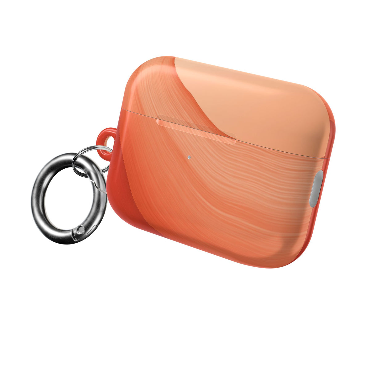 Terracotta Flow · Hard Case for AirPods & AirPods Pro · Orange