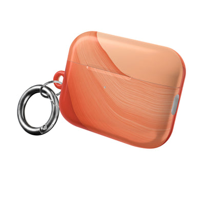 Terracotta Flow · Hard Case for AirPods & AirPods Pro · Orange