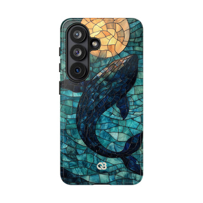 Stained Moon Whale · Tough Phone Case for Samsung