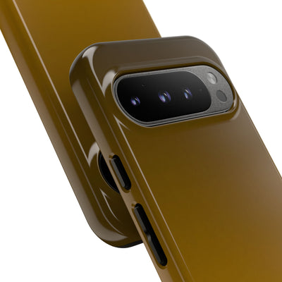 Gold Tough Phone Case for Google Pixel - Scorched Gold Haze
