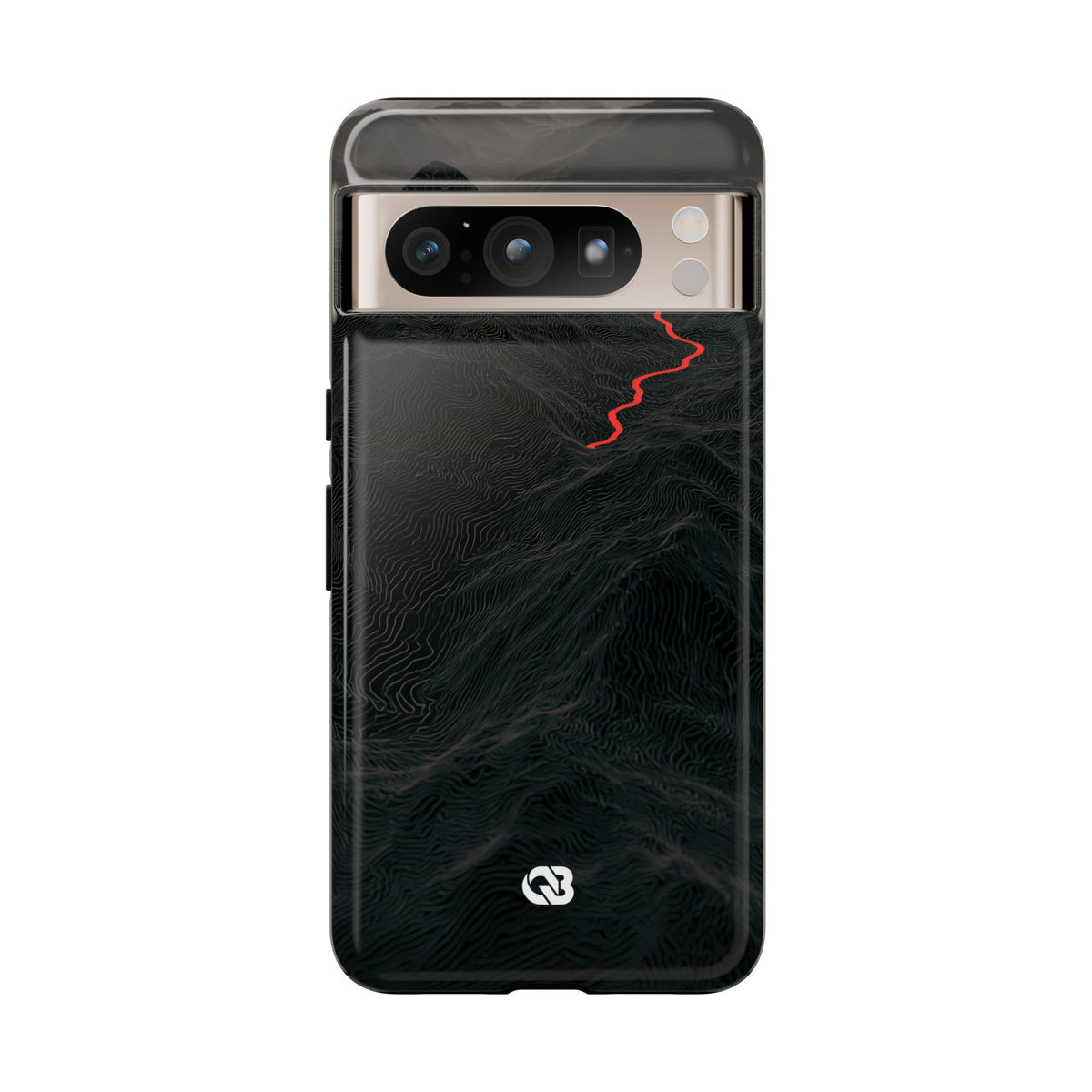 Crimson Ridge Pass · Tough Phone Case for Pixel ·  Black