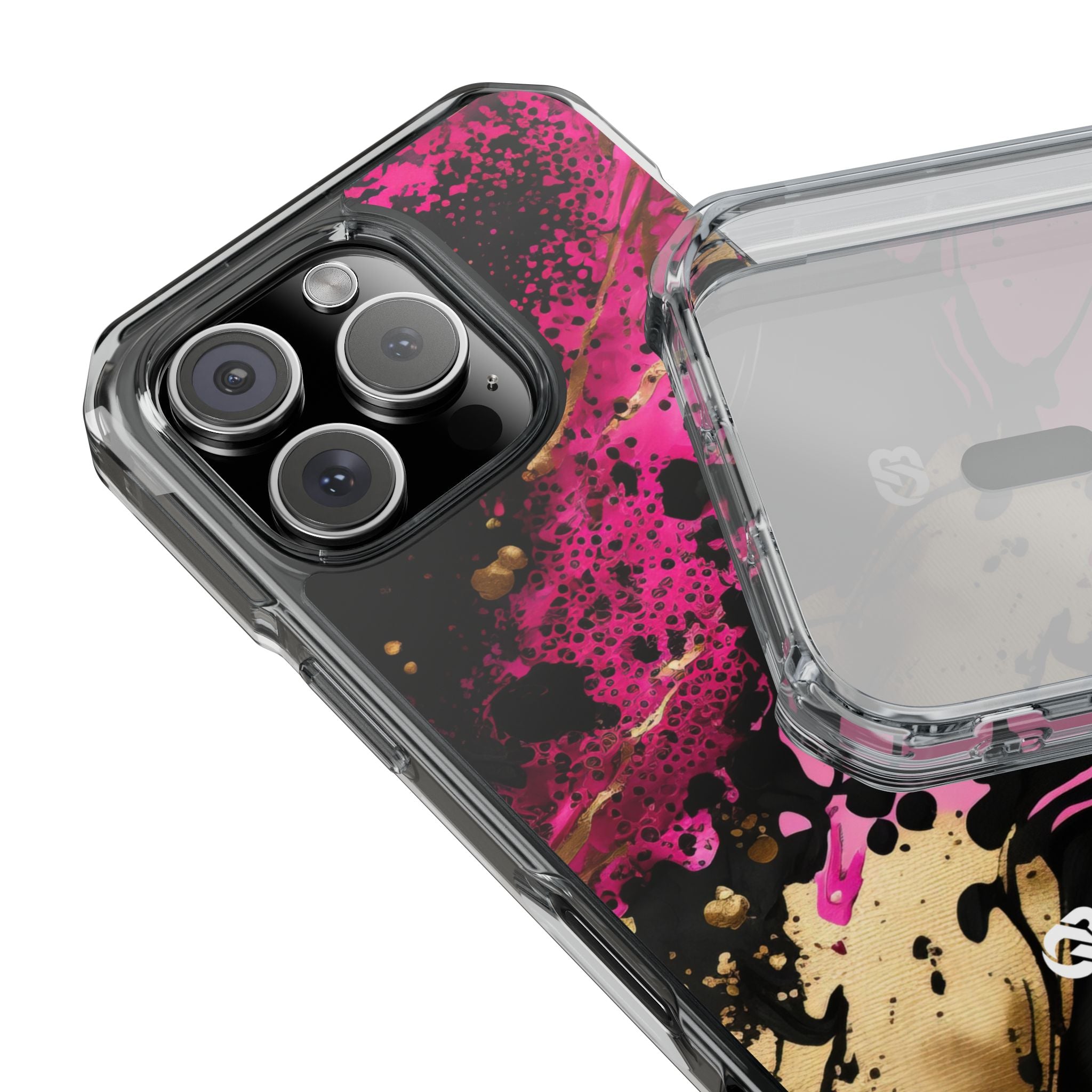 Magenta Liquid Gold · Impact Capa para iPhone · Magsafe