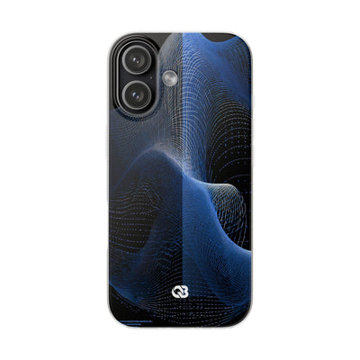 Blue Lite Phone Case for iPhone - Electric Blue Flux